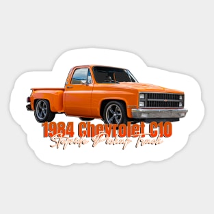 1984 Chevrolet C10 Stepside Pickup Truck Sticker